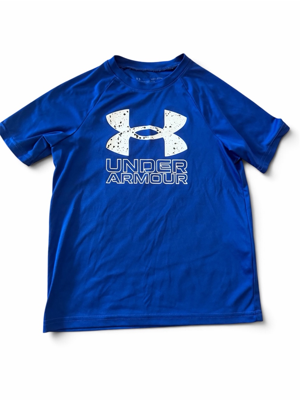 Under Armour Royal Blue Boys' Logo Athletic Tee